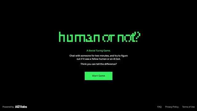Human or Not