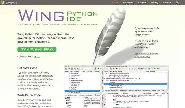 Wing Python IDE